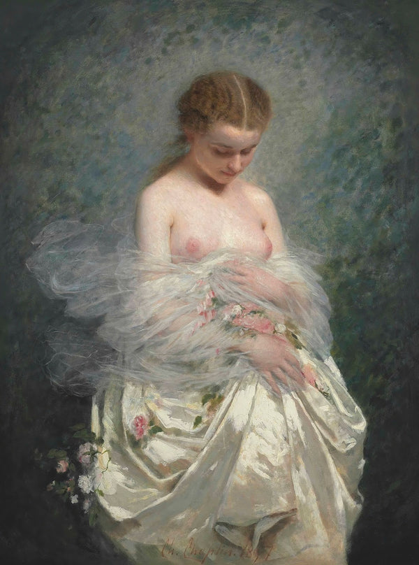 Jeune fille aux seins nus 1857