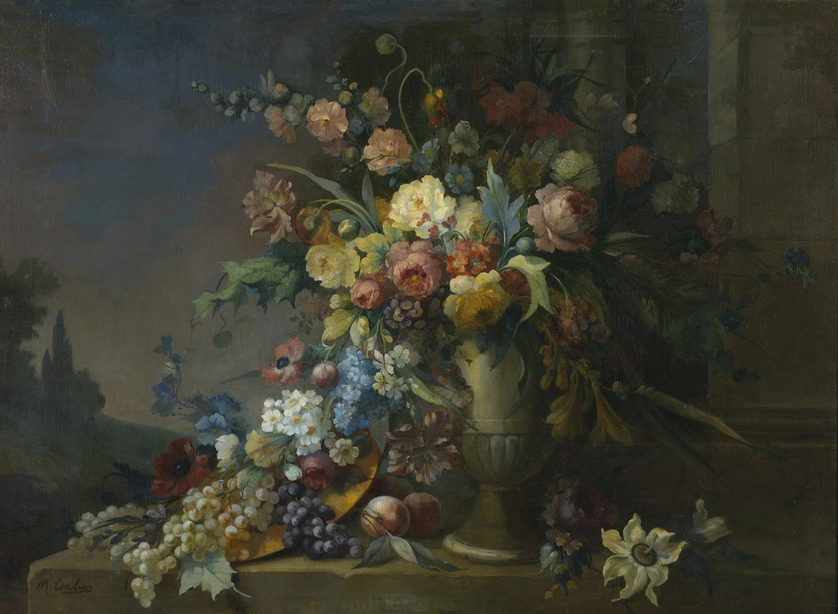 Still Life with Flowers and Fruit