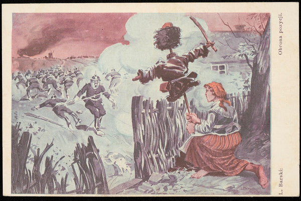 Obrona pozycji 1915