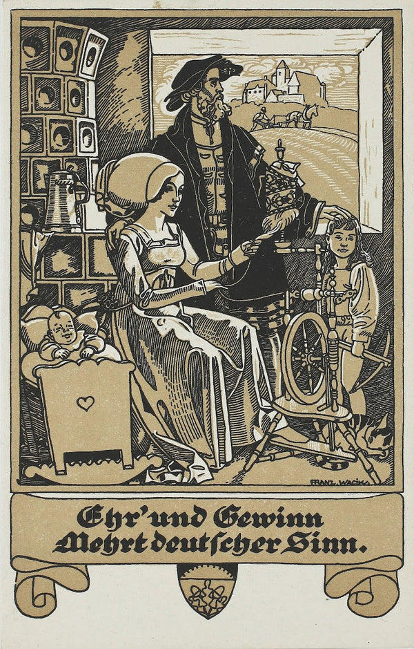 Ehr und Gewinn mehrt Deutscher Sinn 1915