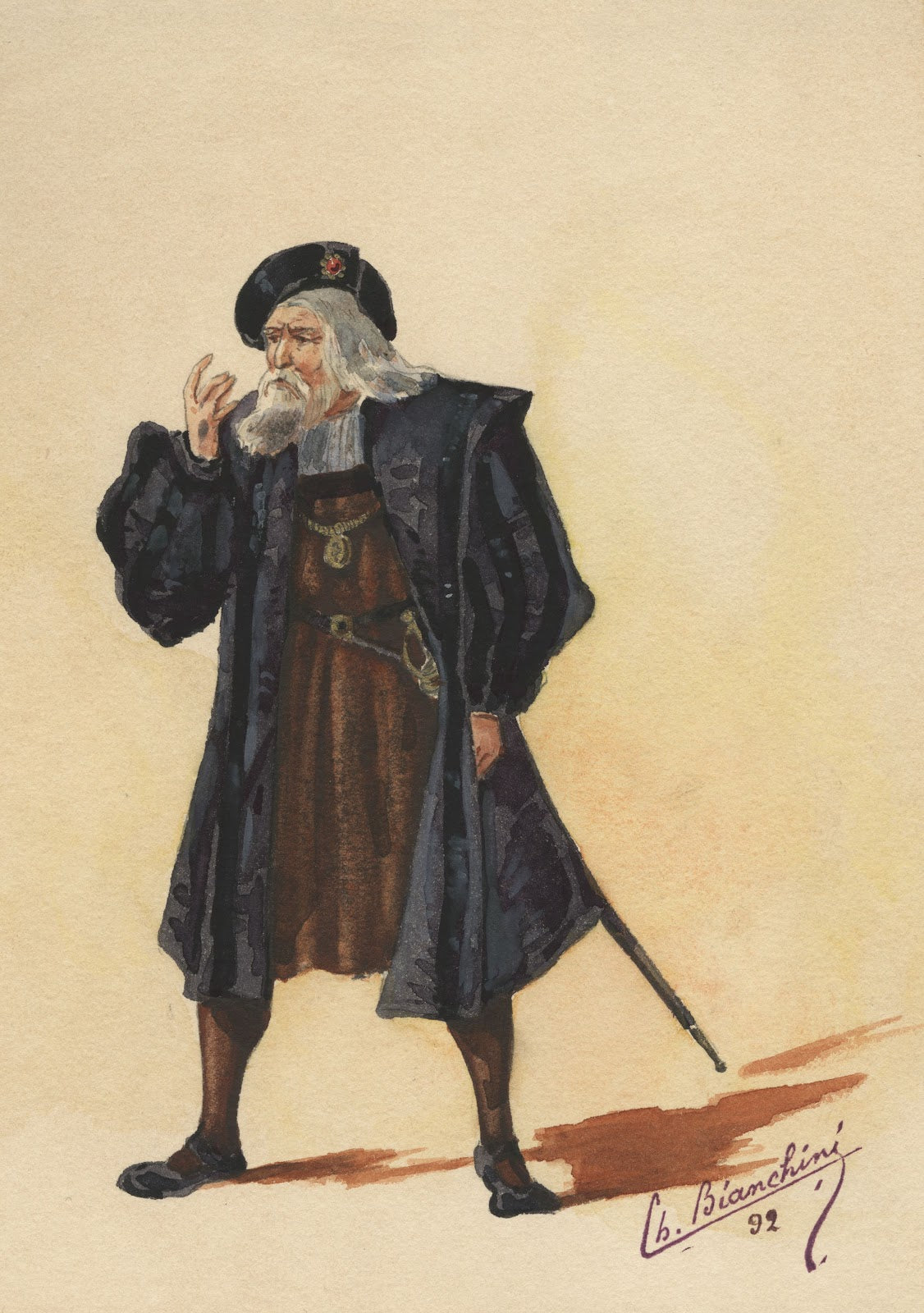Historical costumes Pl09 1892