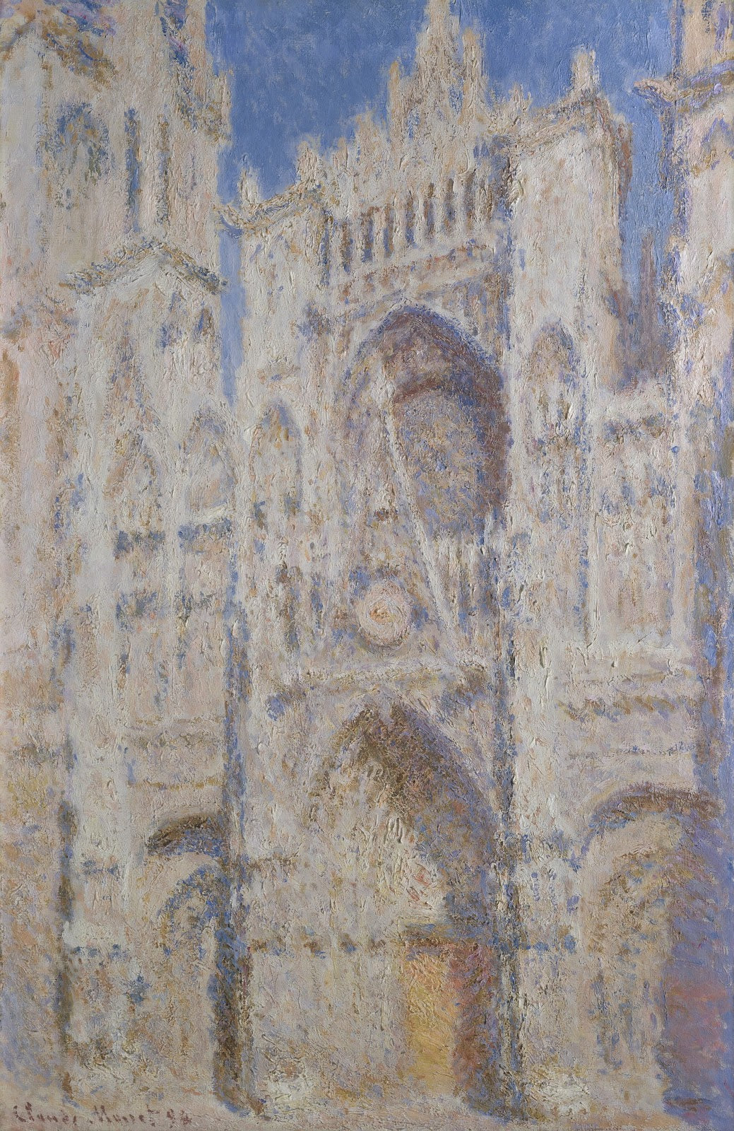 Rouen Cathedral The Portal Sunlight 1894