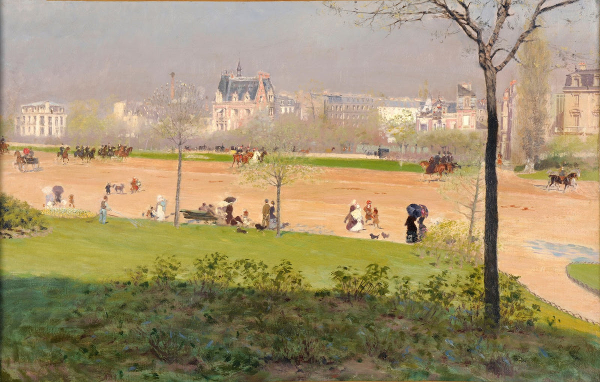 Avenue du Bois de Boulogne 1882