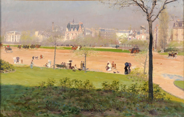 Avenue du Bois de Boulogne 1882