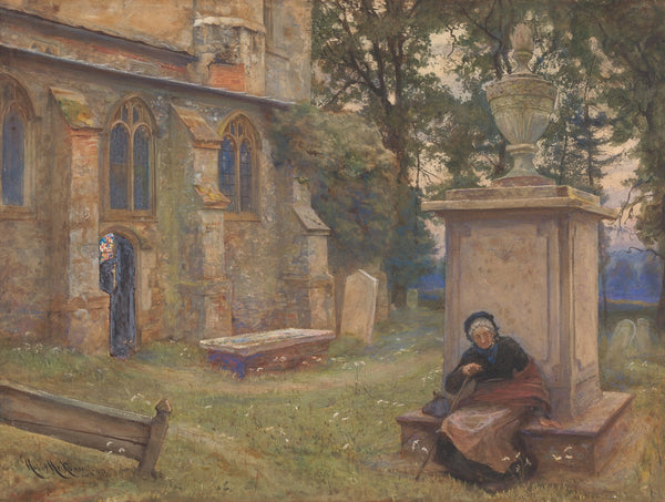 Rest Aldenham Church 1876
