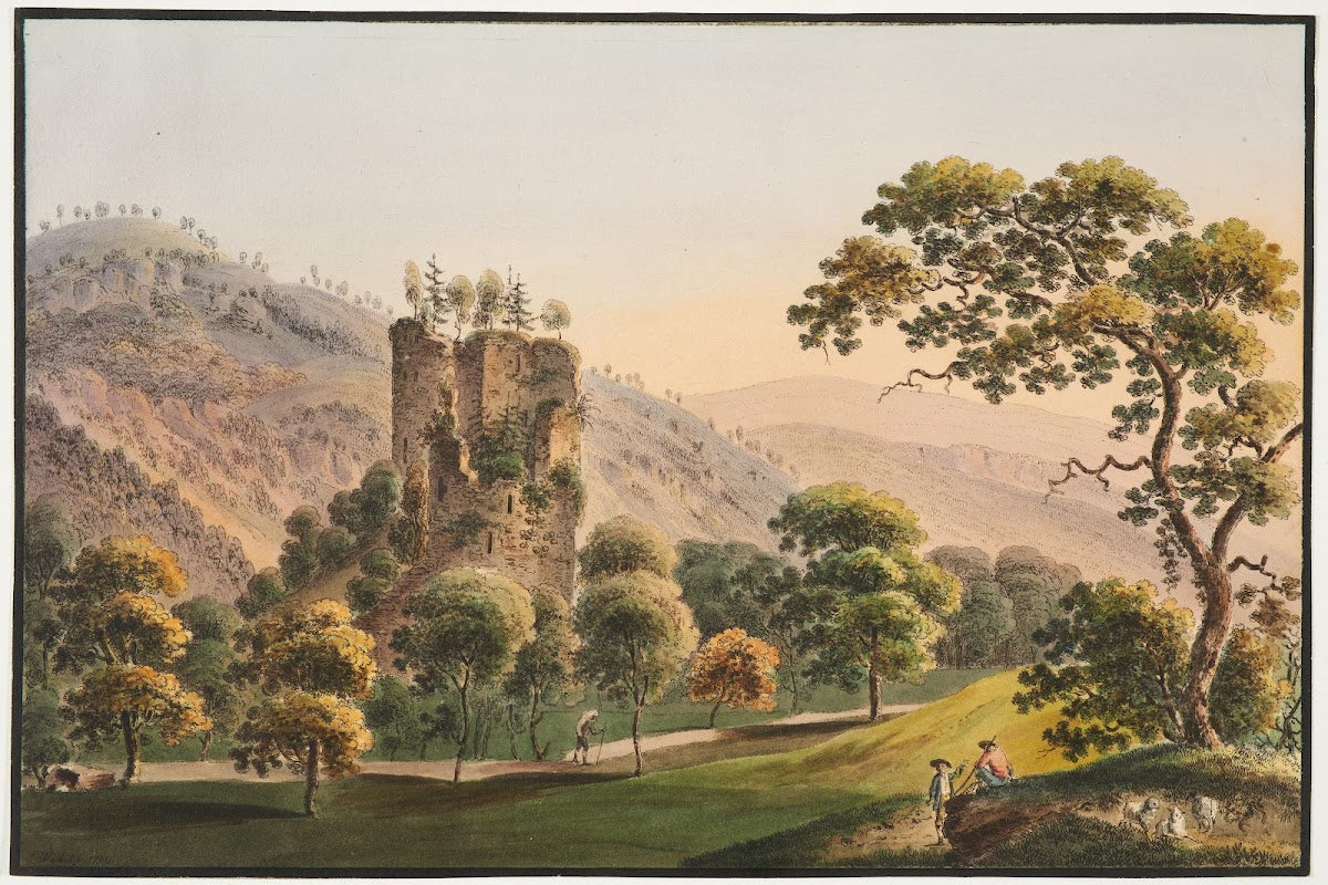 Ruine dUnspunne prés dJnterlaken
