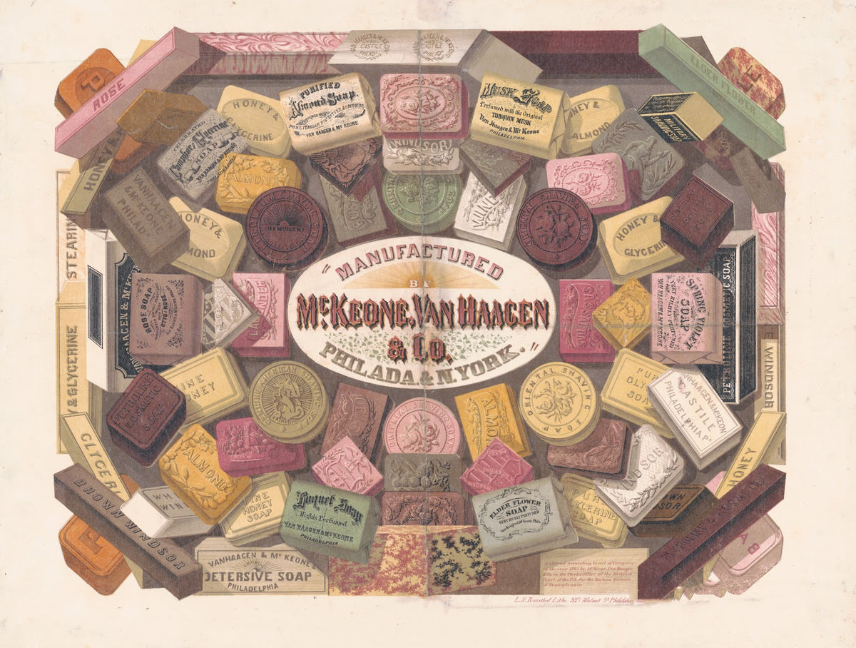 Manufactured by McKeone Van Haagen Co Philada N York 1865