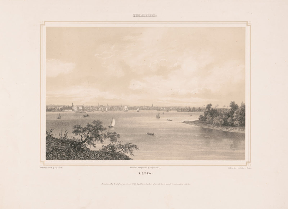 Philadelphia se view 1849