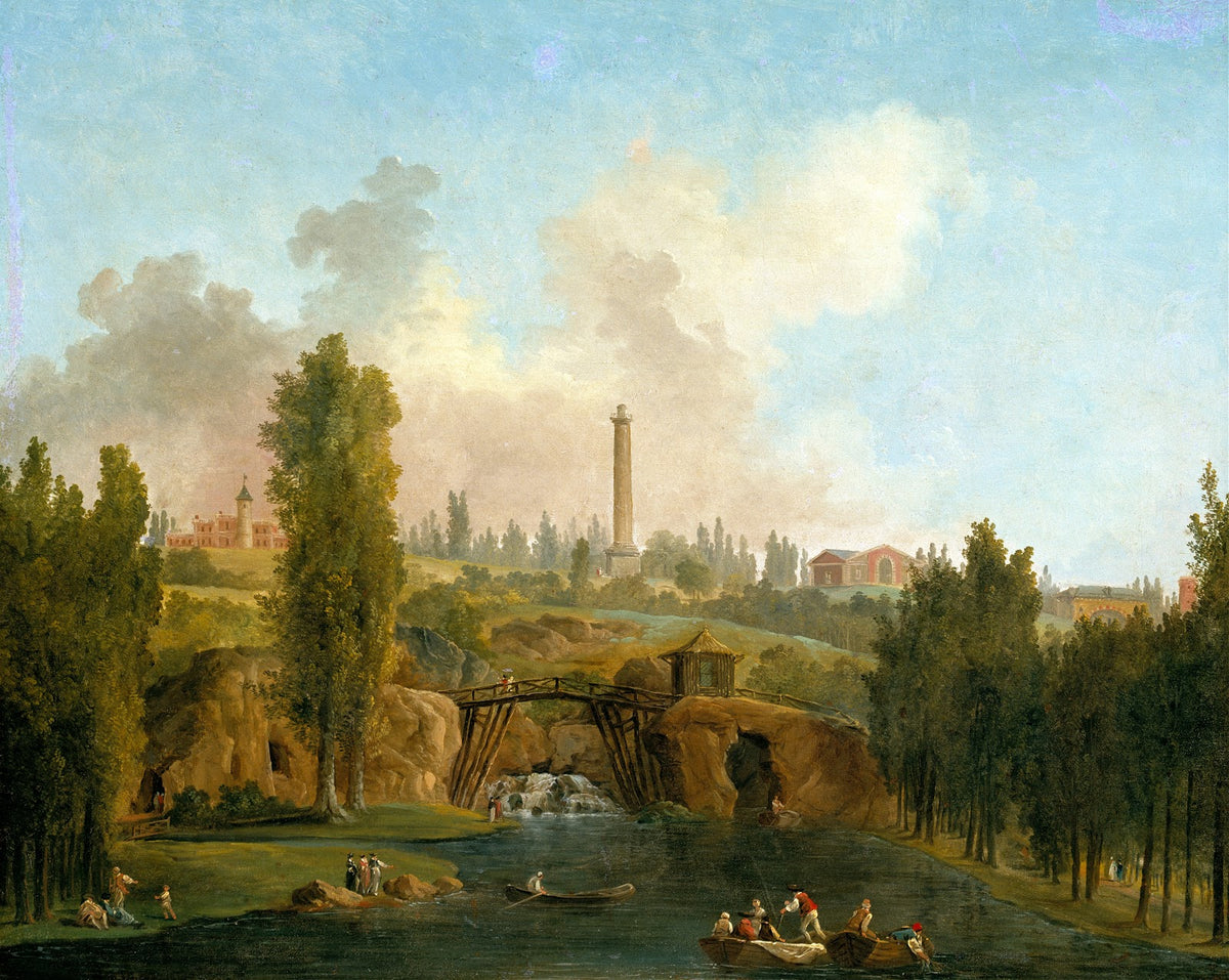 View of the Park of Méréville