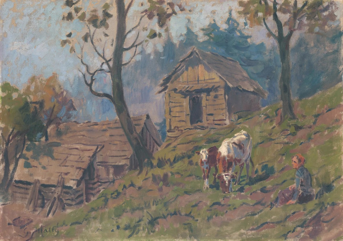 Near the Sheep Farm 1922