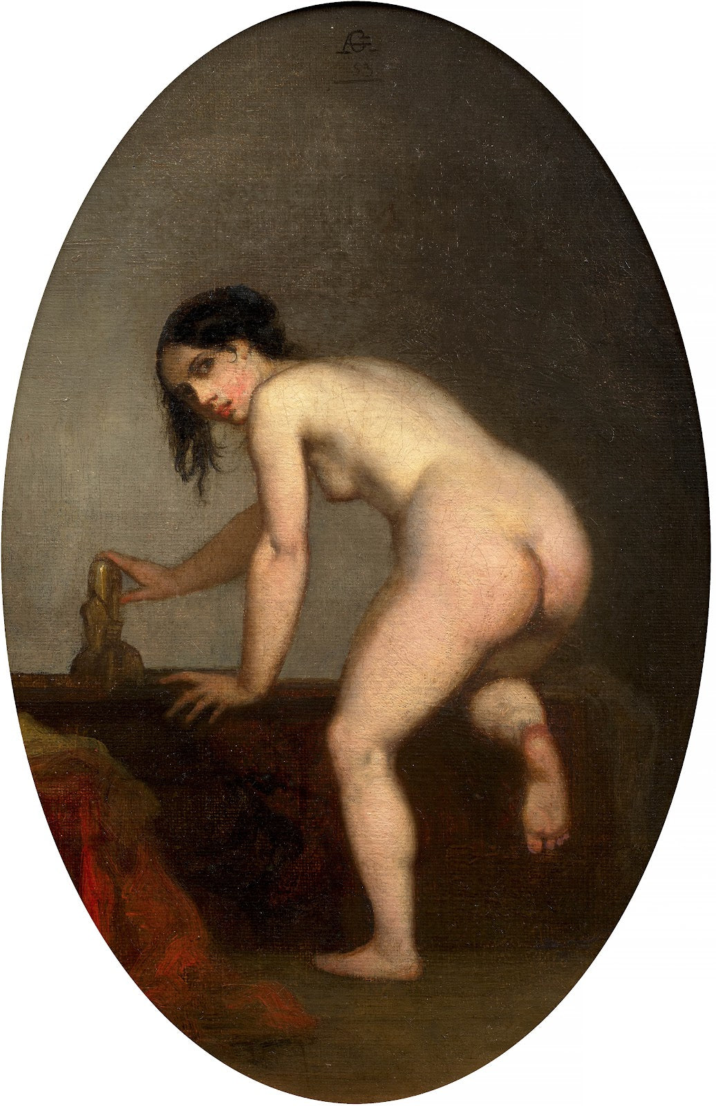 Femme au bain 1859