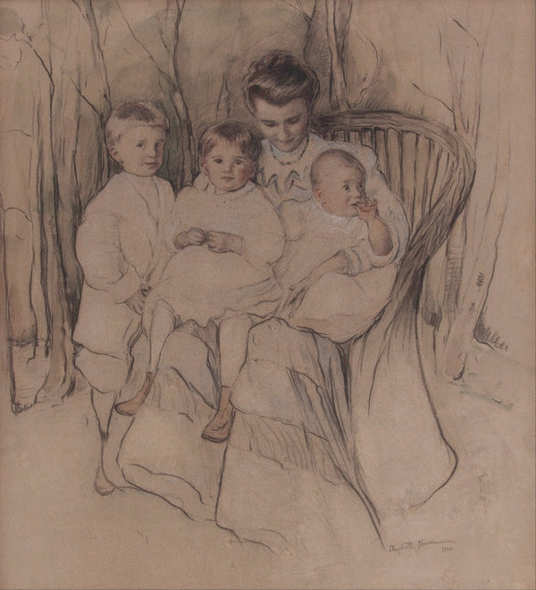 Mother and Three Children 1906
