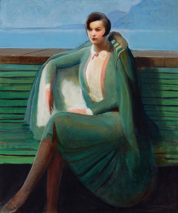 Lady in a Cloak Mrs Charles E Fern Bedaux 1927
