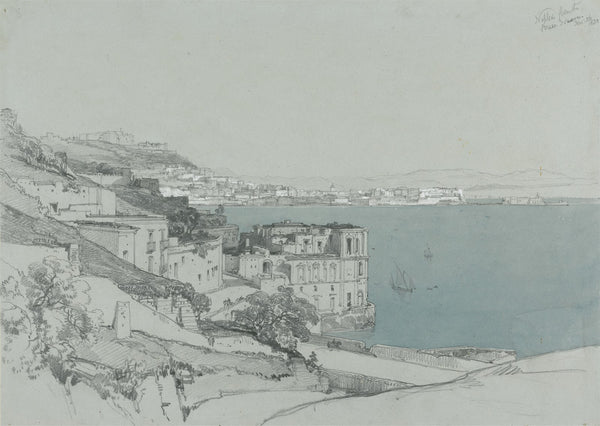 Naples from the Strada Nouva Nov26 1830 1830