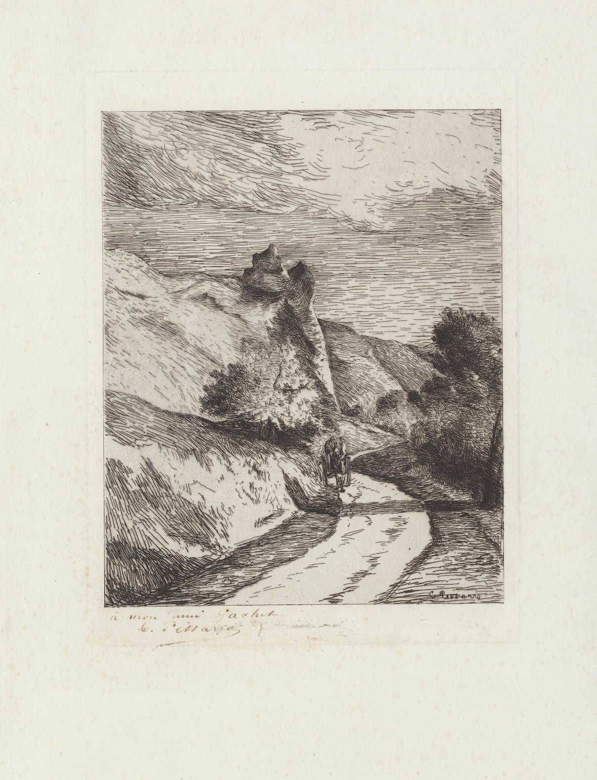 La Roche Guyon 1866