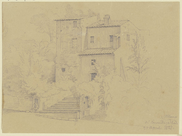 Die Eremitage bei Albano 1825