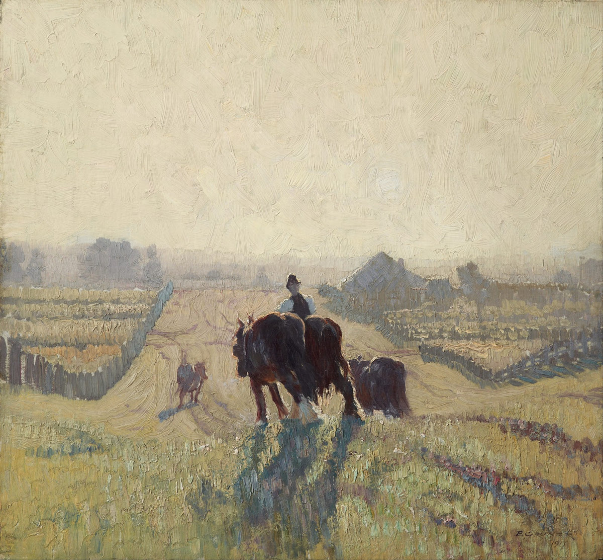 Frosty sunrise 1917