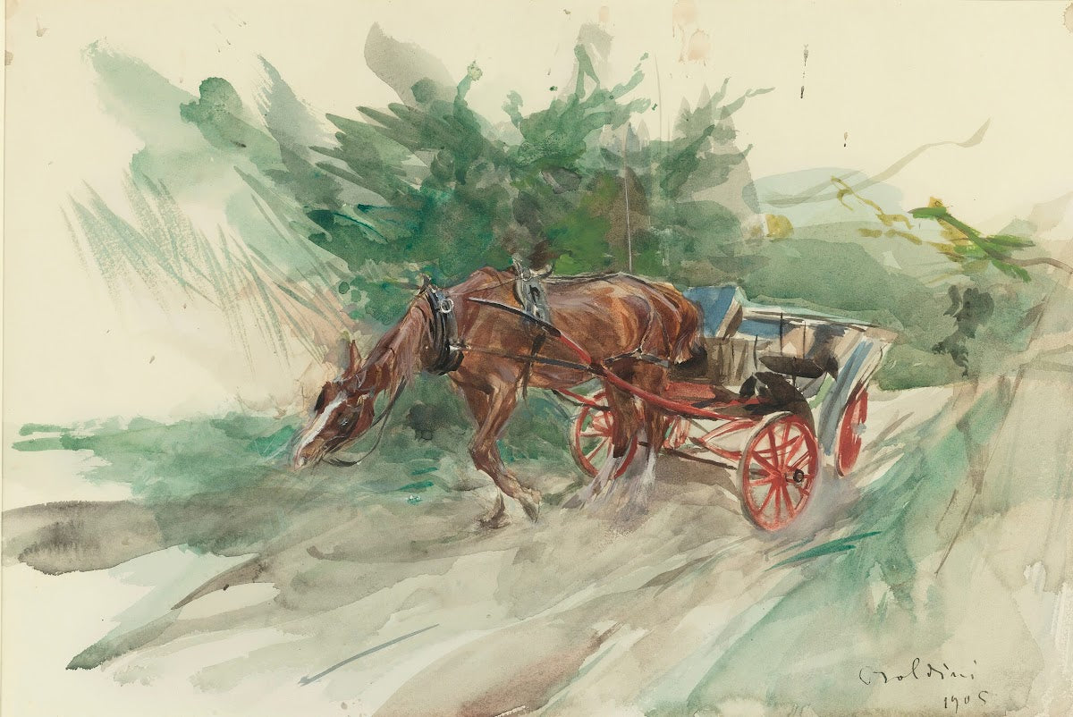 Horse And Carriage 1905