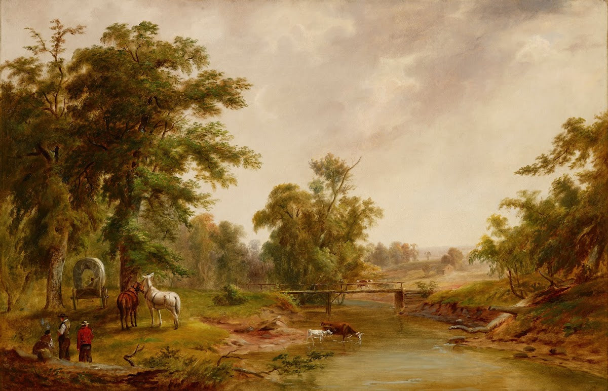 Scene in Indianapolis 1860s