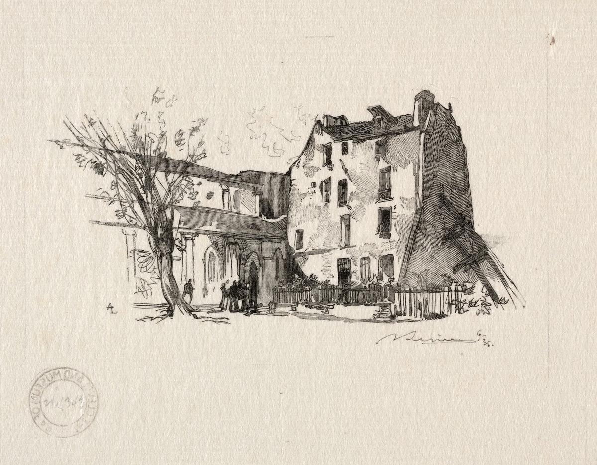 St Julien le Pauvre Le Presbytère c 18701918