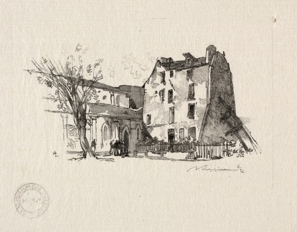 St Julien le Pauvre Le Presbytère c 18701918