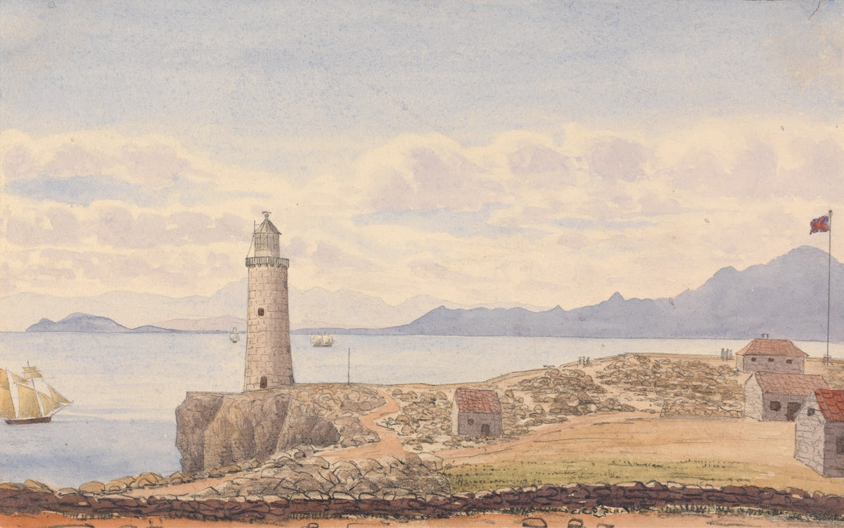 Europa Lighthouse Ceuta Spain 1843