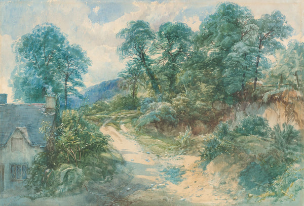 A Country Lane c 1850