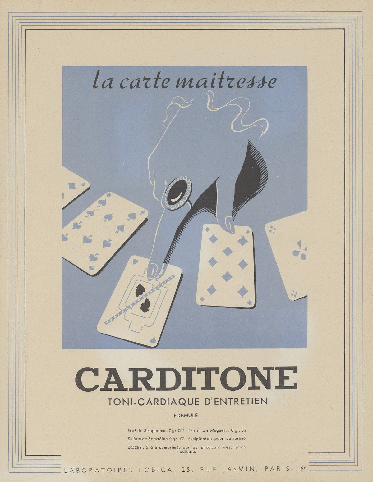 Carditone 1910 1950
