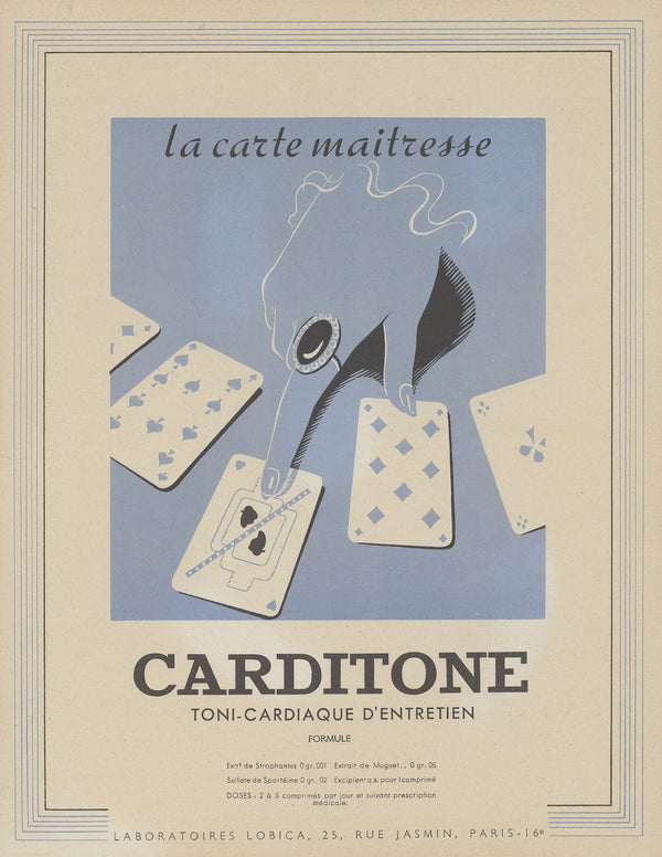 Carditone 1910 1950