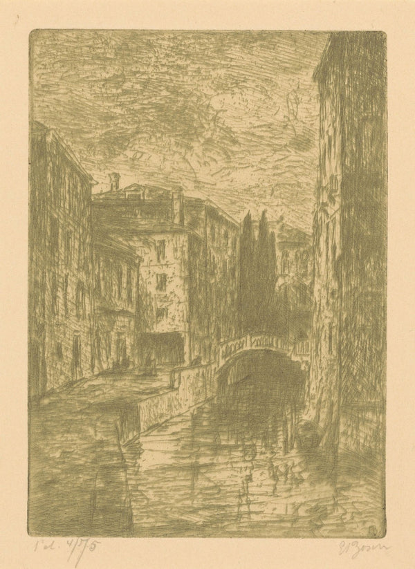 Mistig weer te Venetië 1873 1931