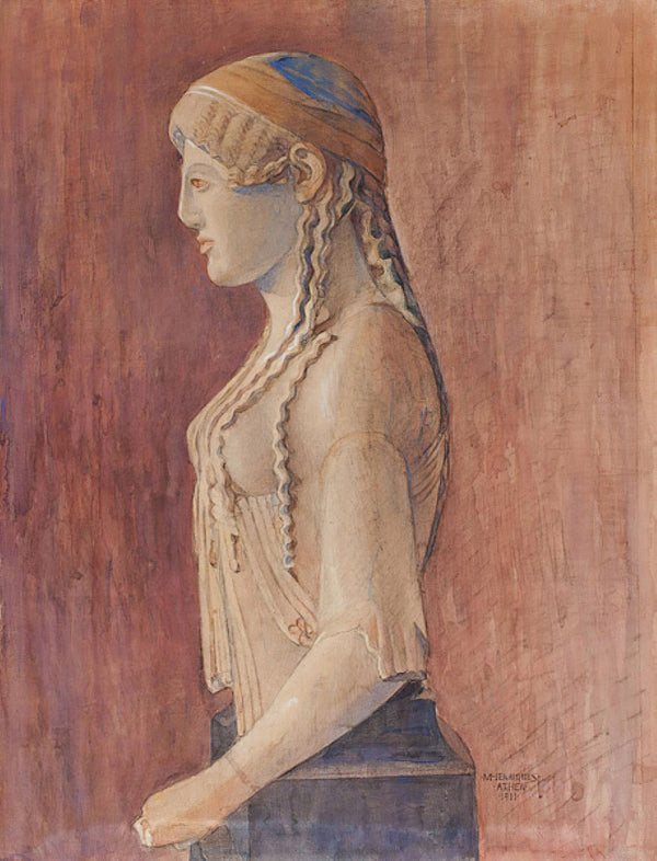 Ung Pige euthydikos Koren Akropolis Museet Inv 686 1911