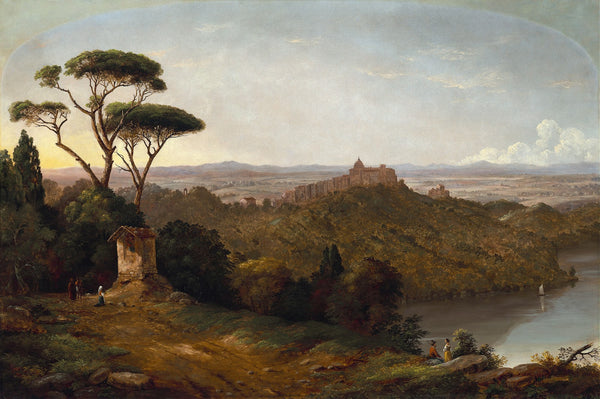 Castle GondolfoLake AlbanoItaly 1852