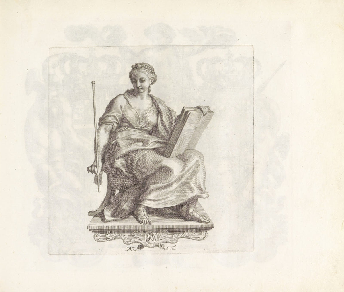 Personificatie van Kennis 1673 1743