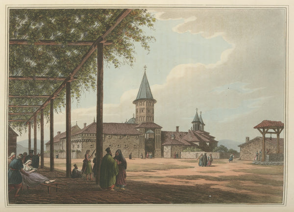 Entrance to the Convent of St Mary 1810