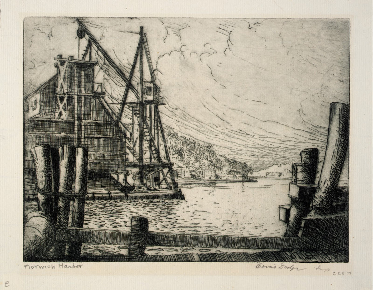 Norwich Harbor 1923