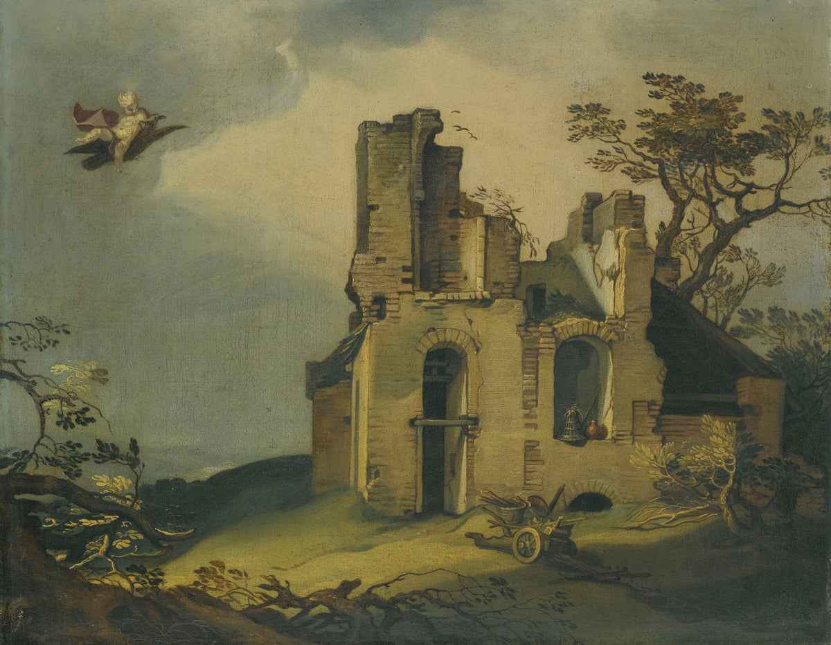 A Landscape With RuinsWith The Rape Of Ganymede