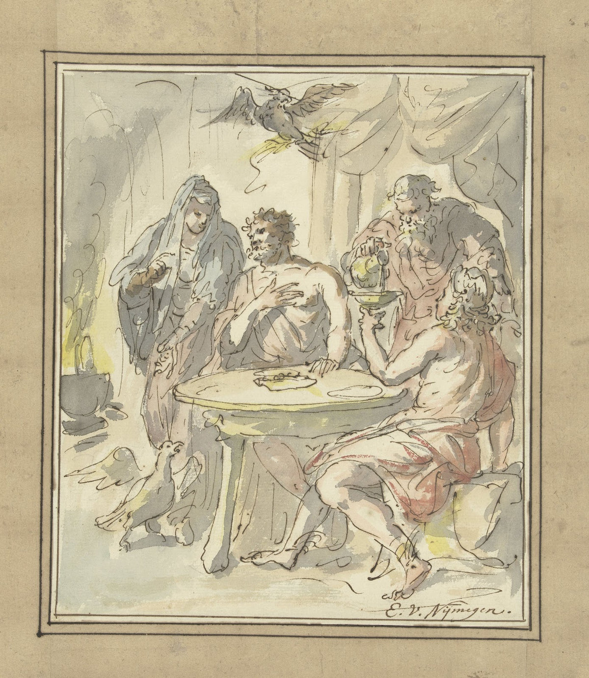 Philemon en Baucis 1677 1755