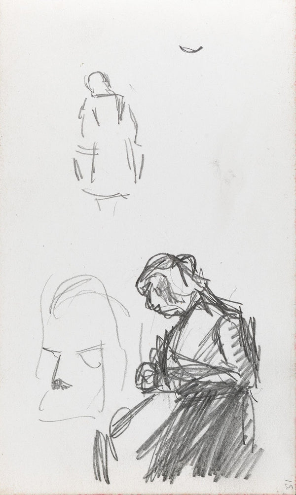 Figurstudier 1893