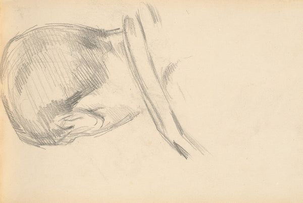 Head of a Boy Seen from Behind c 1885