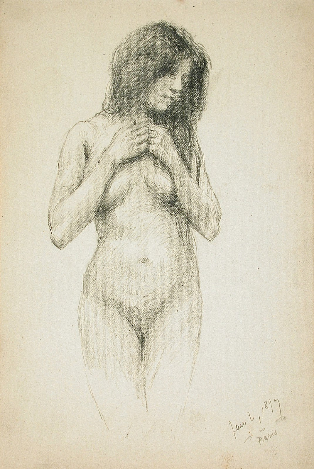 Female Nude 1897