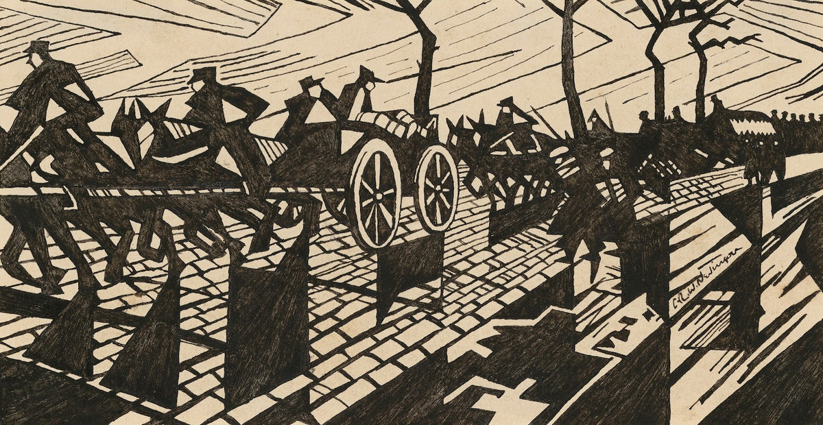 On the Road to Ypres 1916