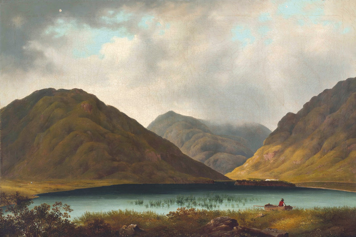 A View Of Fin Lough And Delphi Lodge 1819
