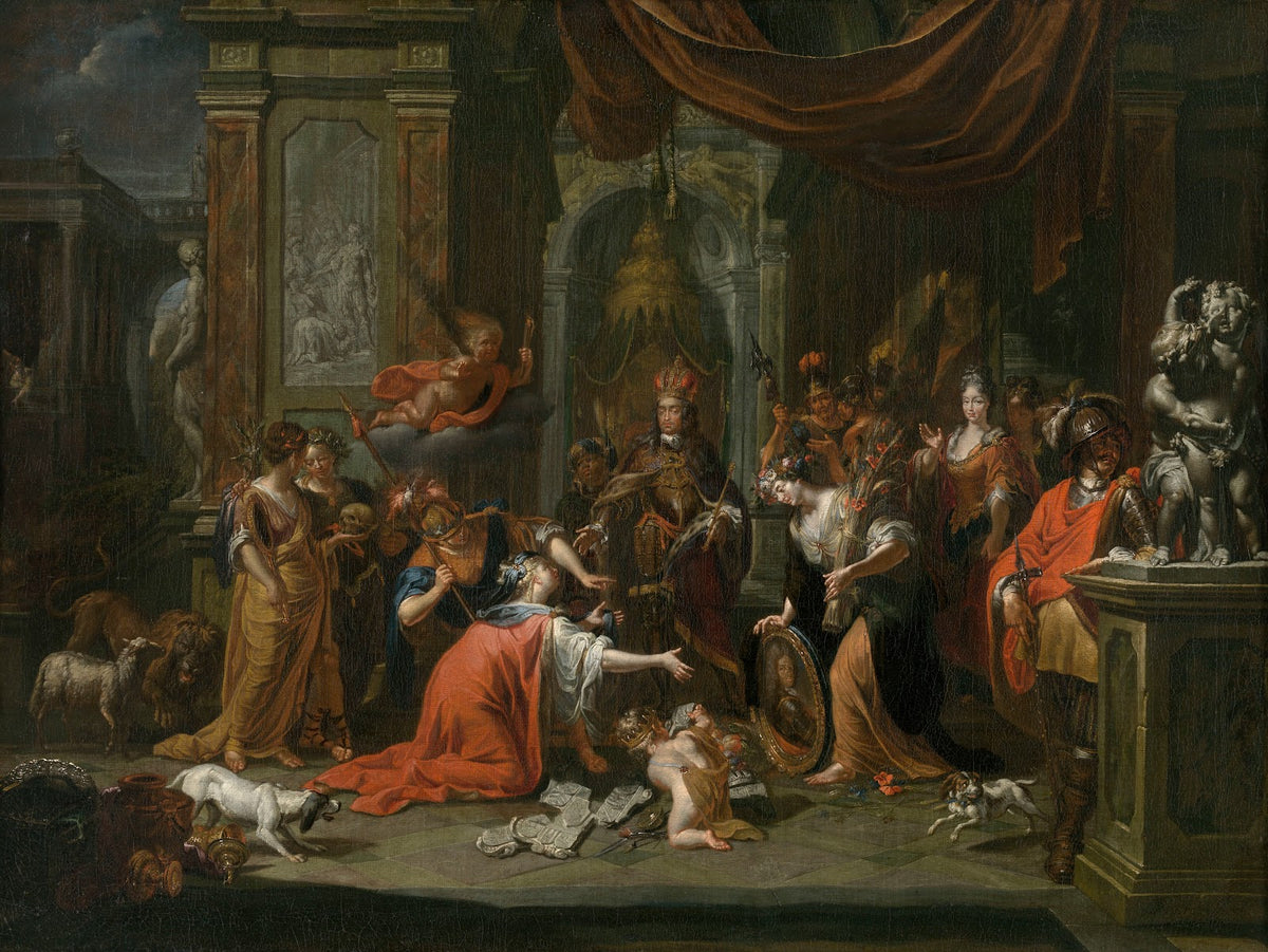 The City of Antwerp Honours the Austrian Dynasty 1716