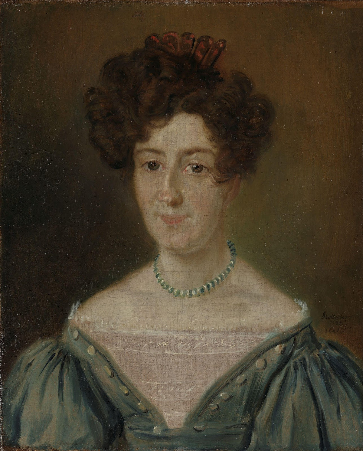 Portrait of Benedicte Dorthea Thaulow 1832