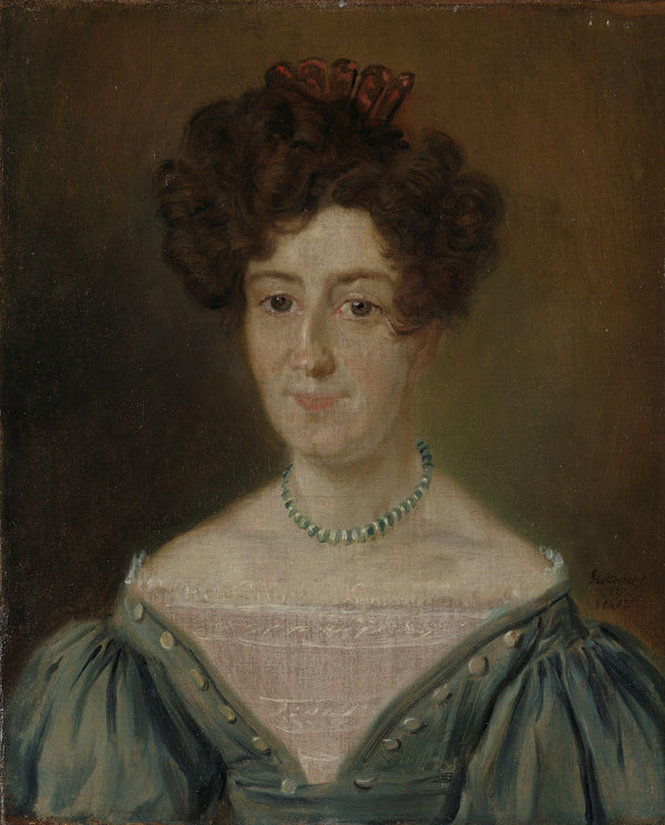 Portrait of Benedicte Dorthea Thaulow 1832