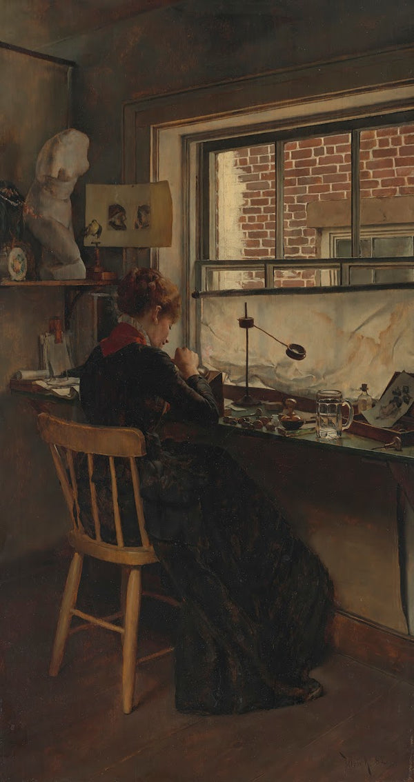 The Wood Engraver 1882