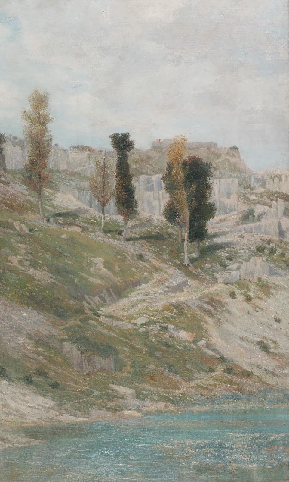 Felsenlandschaft bei St Canzian 1897