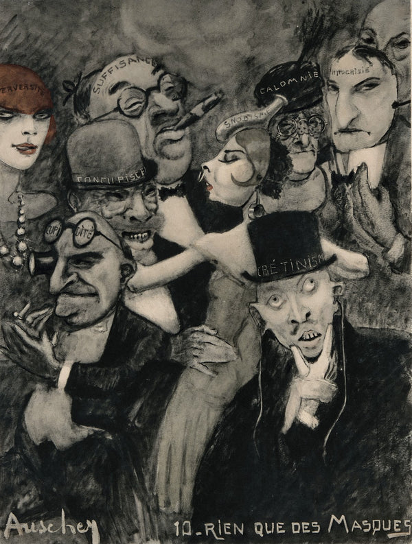 La Faune des Dancings Pl10 1925