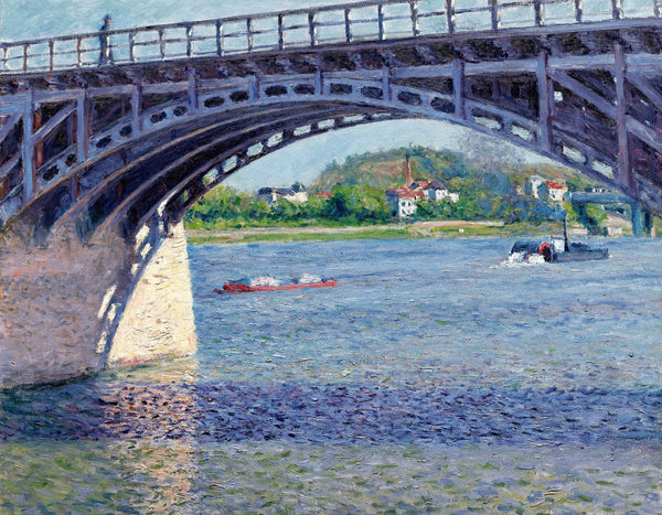 Le Pont Dargenteuil Et La Seine circa 1883