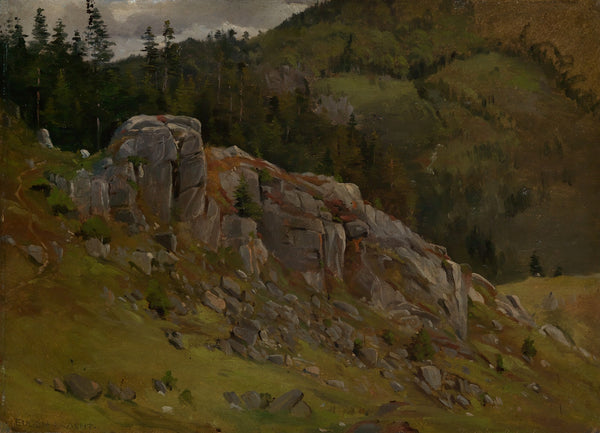 Am Kaiserberg bei Bernau 1860